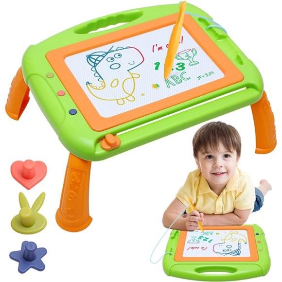 Toddler Girl Boy Toys, Magnetic Drawing Board Toddler Toys for 1-2 Year Old - Picture 1 of 12
